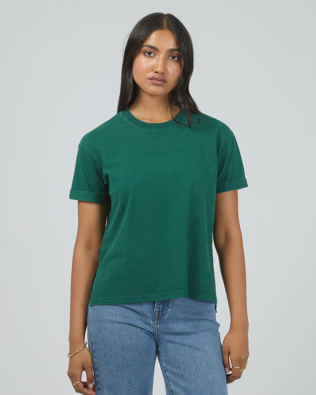 All About Eve AAE Washed Tee - Forest Green