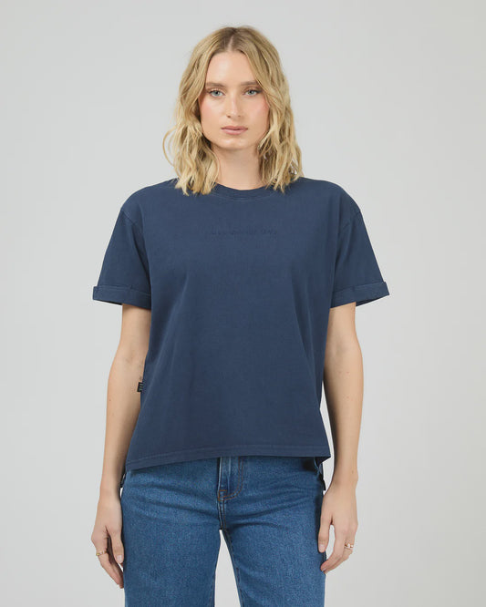 All About Eve AAE Washed Tee - Navy