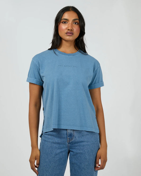 All About Eve  AAE Washed Tee - Denim
