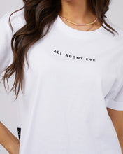 Load image into Gallery viewer, All About Eve AAE Washed Tee - White
