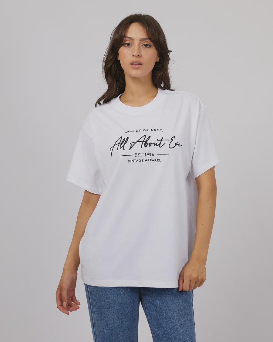 All About Eve Classic Tee - White