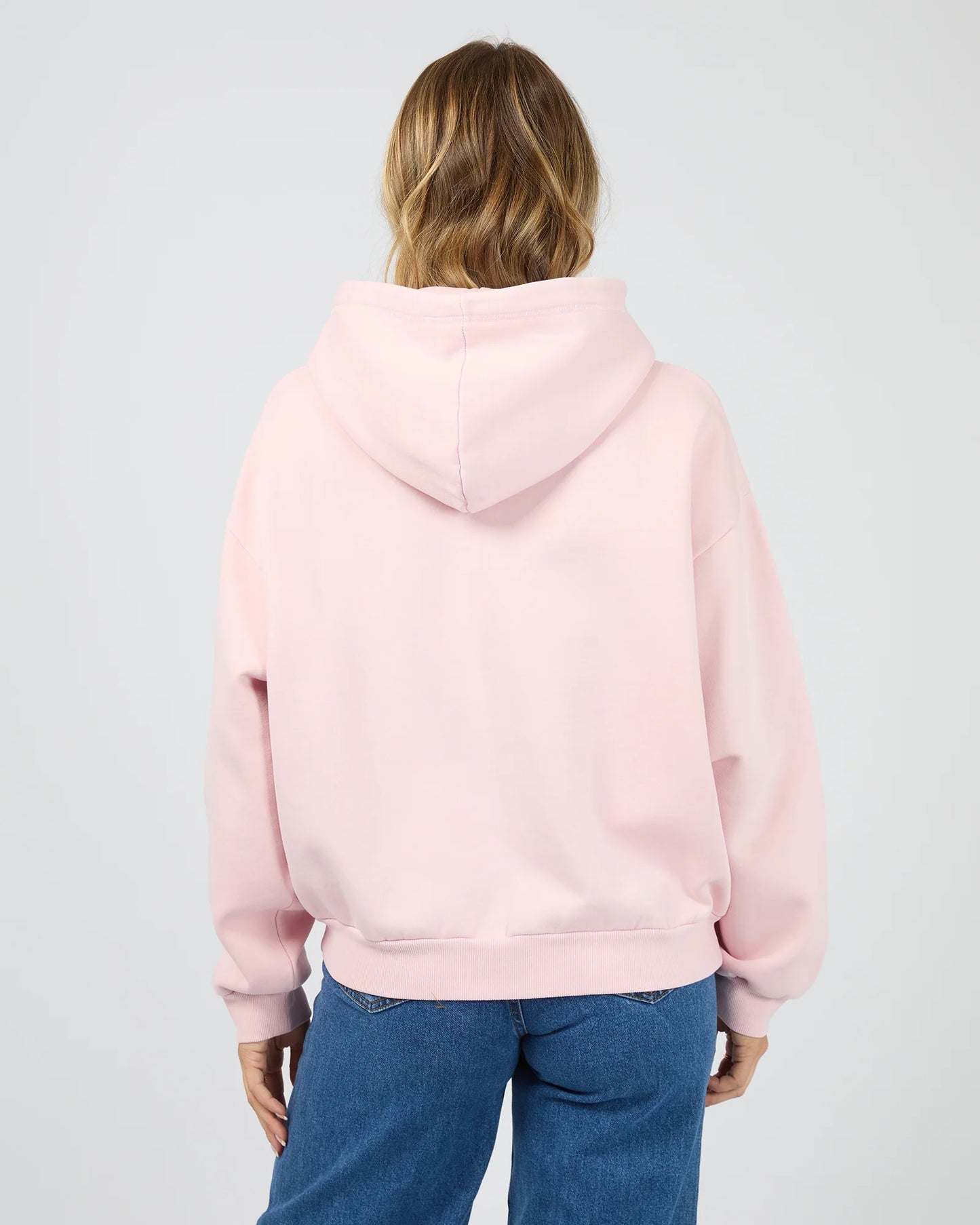 All About Eve Washed Box Hoodie - Light Pink