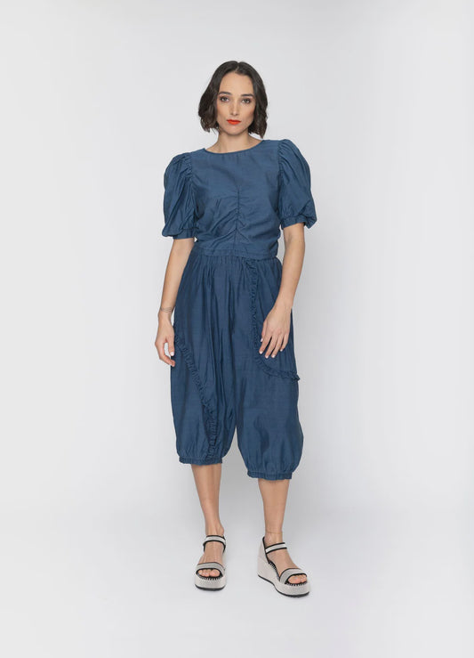 Blacklist Annie Top - Denim Blue