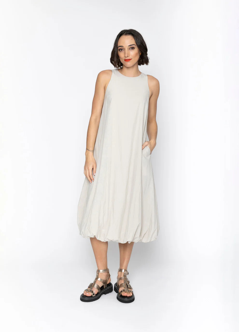 Blacklist Rosa Dress - Stone