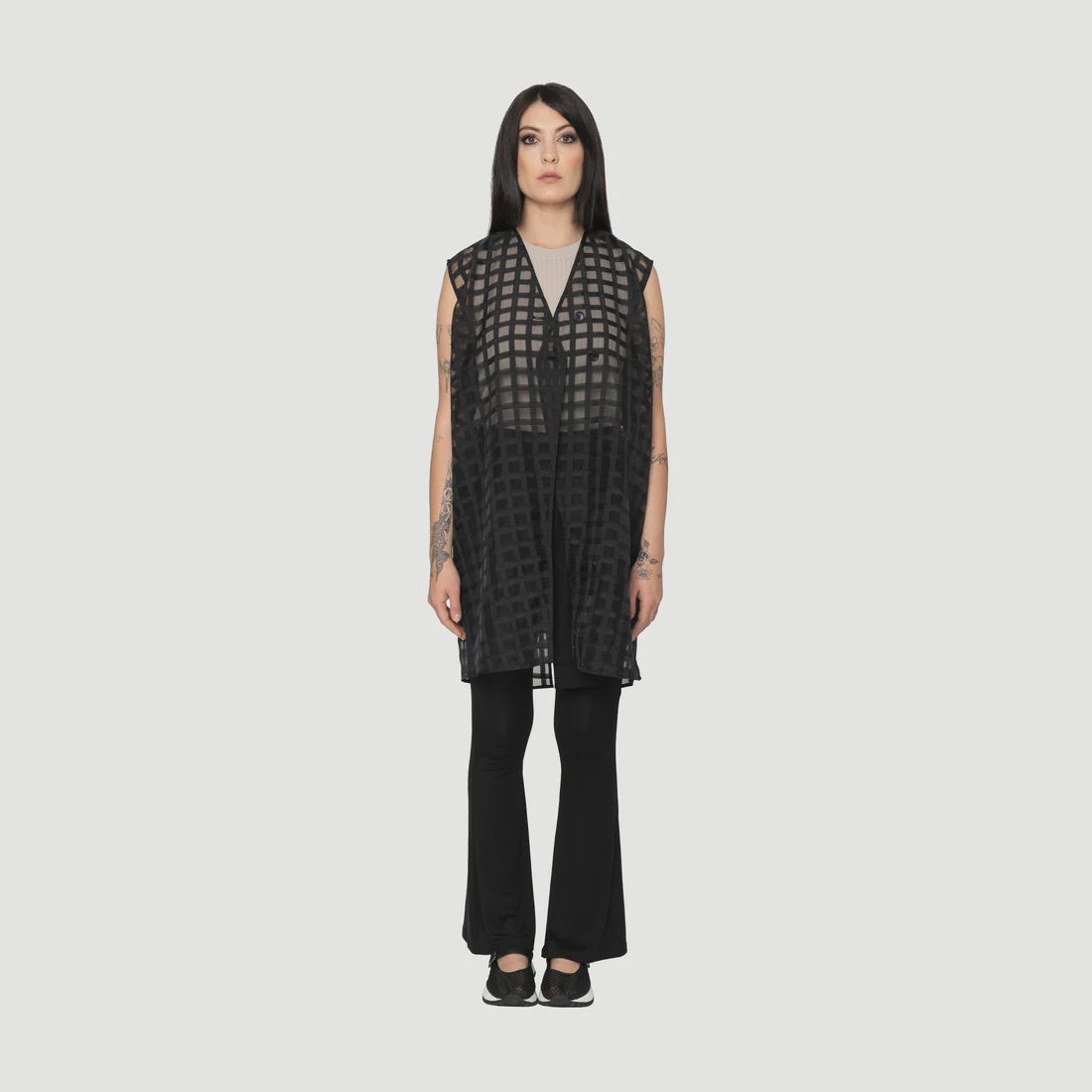 Bone & Arrow Memphis Vest - Black