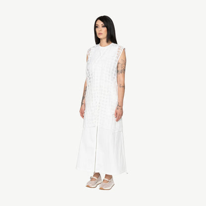 Bone & Arrow Memphis Vest - White