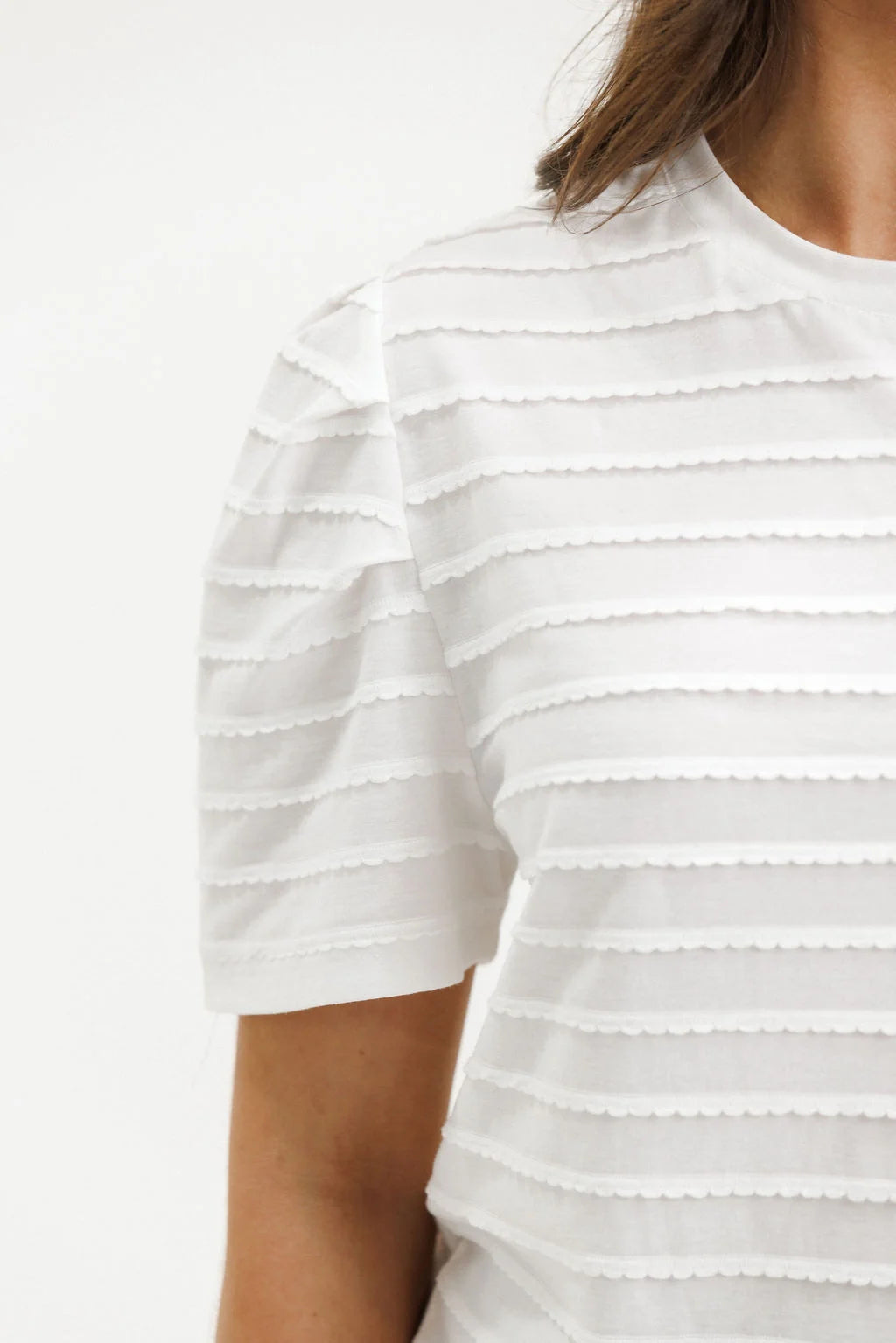 Homelee Rose Tee - Vanilla