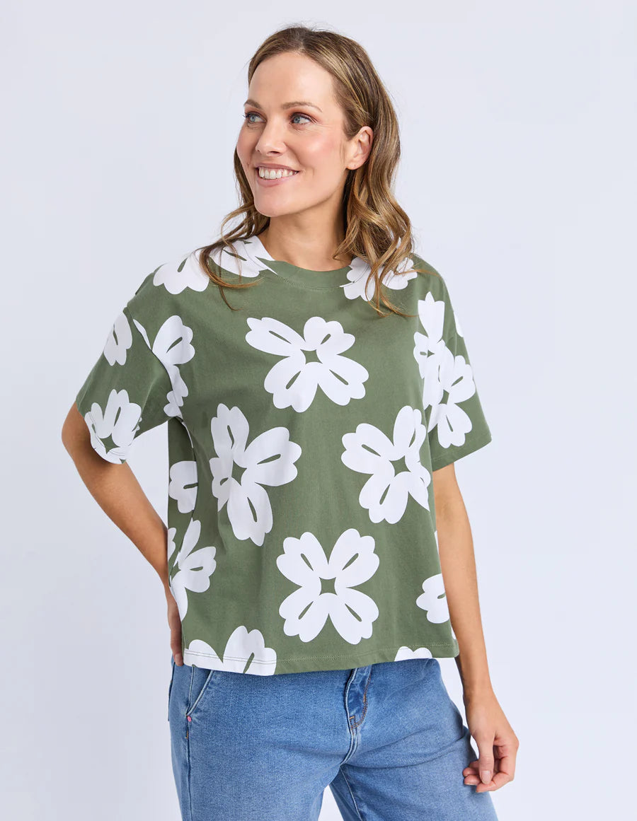 Elm Vera Tee - Clover