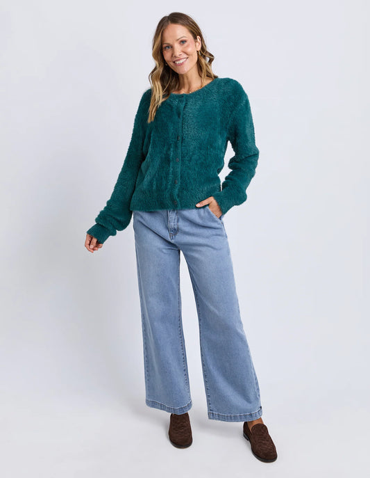 Elm Paris Cardigan - Teal