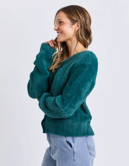 Elm Paris Cardigan - Teal