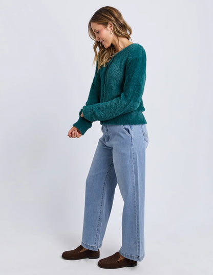 Elm Paris Cardigan - Teal