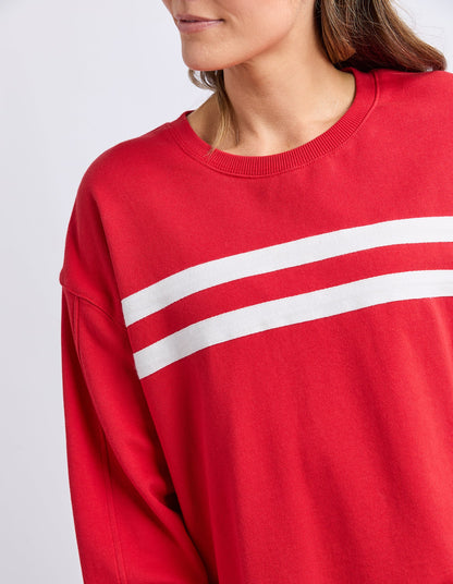 Elm Amelie Crew - Cranberry