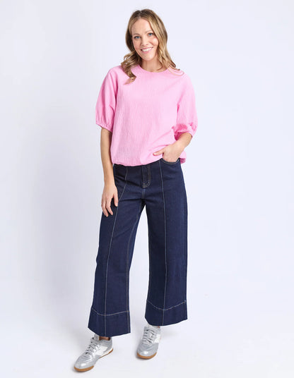 Elm Astrid Top -Pretty  Pink
