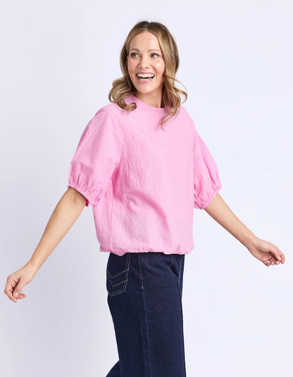 Elm Astrid Top -Pretty  Pink