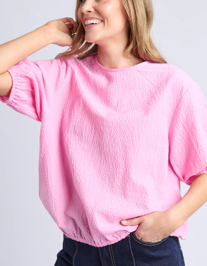 Elm Astrid Top -Pretty  Pink