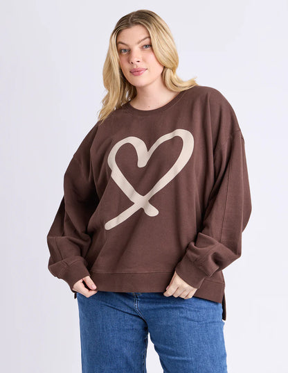 Elm Elin Crew - Chocolate