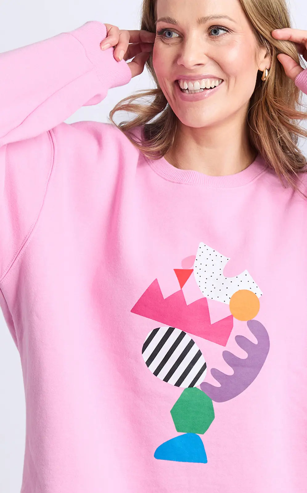 Elm Deb McNaughton Crew - Pretty Pink
