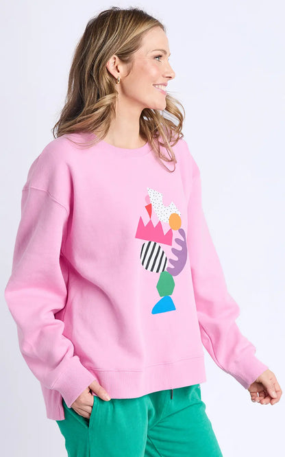 Elm Deb McNaughton Crew - Pretty Pink