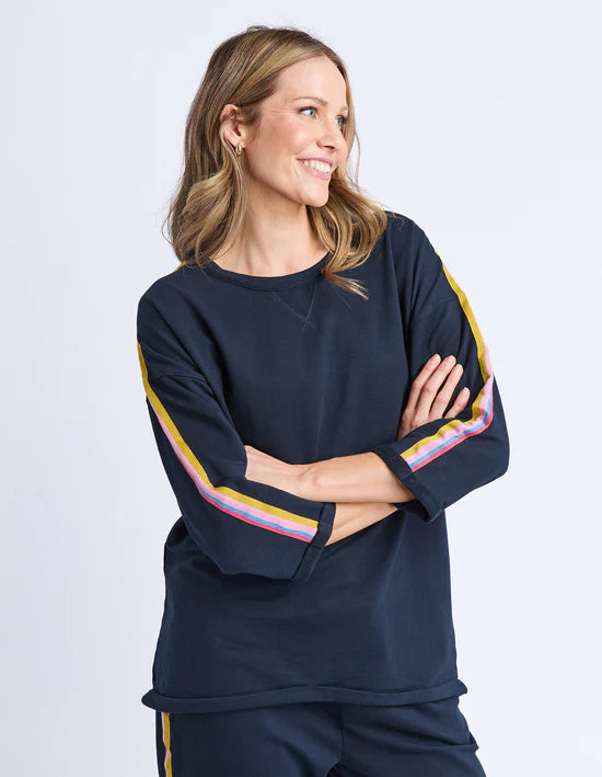 Elm Sella Sweat - Navy
