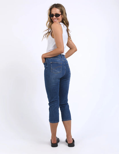 Elm Mollie Capri Jean - Blue