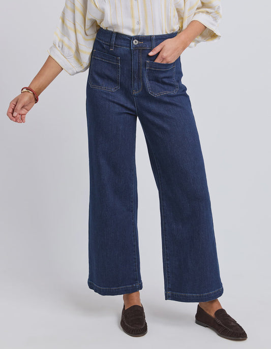 Elm Alyssa Front Pocket Jean - Sapphire