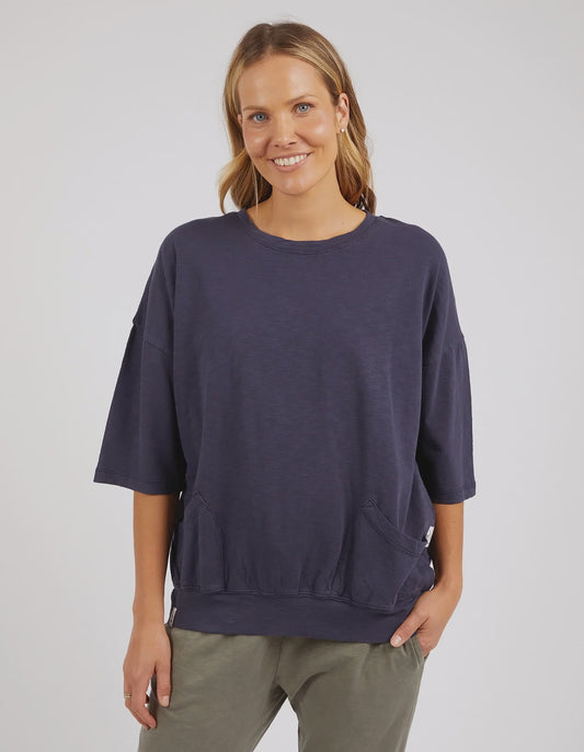 Elm Mazie Sweat - Navy