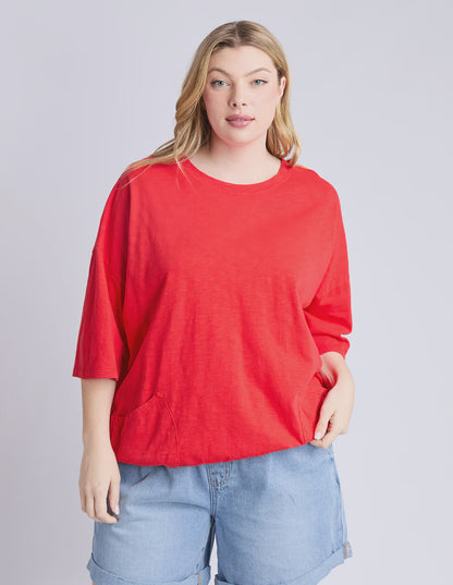 Elm Mazie Sweat - Poppy