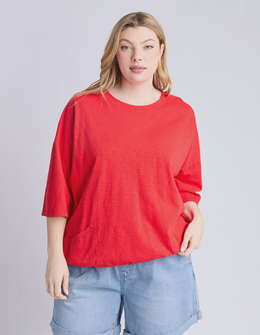 Elm Mazie Sweat - Poppy