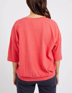 Elm Mazie Sweat - Coral  Spritz