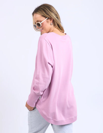 Elm Divine Crew - Peony Pink