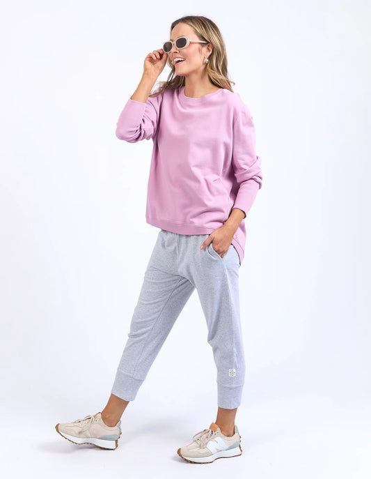 Elm Divine Crew - Peony Pink