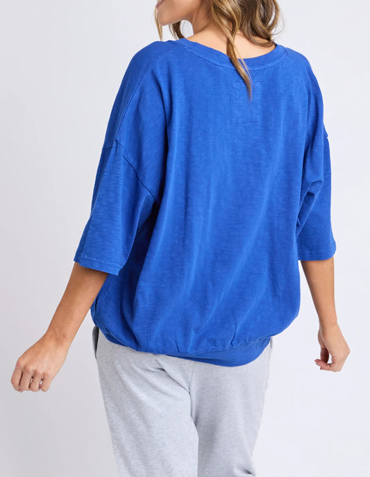Elm Mazie Vee Tee - French Blue