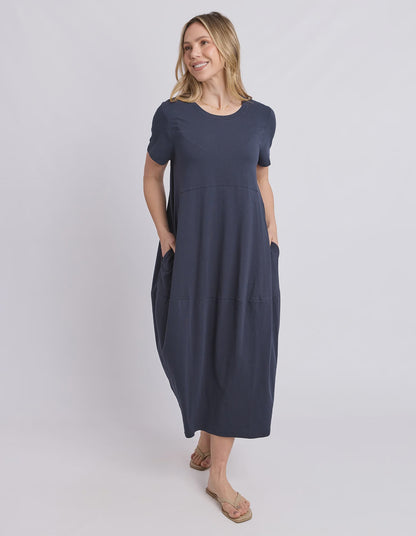 Elm Diana S/S Dress - Navy