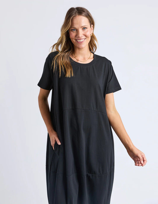 Elm Diana S/S Dress - Black