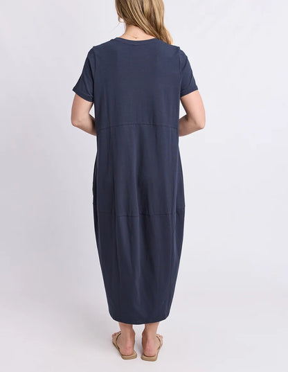 Elm Diana S/S Dress - Navy