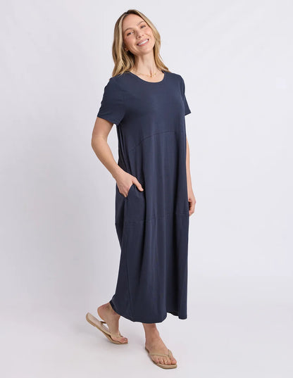 Elm Diana S/S Dress - Navy