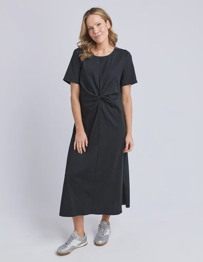 Elm Twister Dress - Black