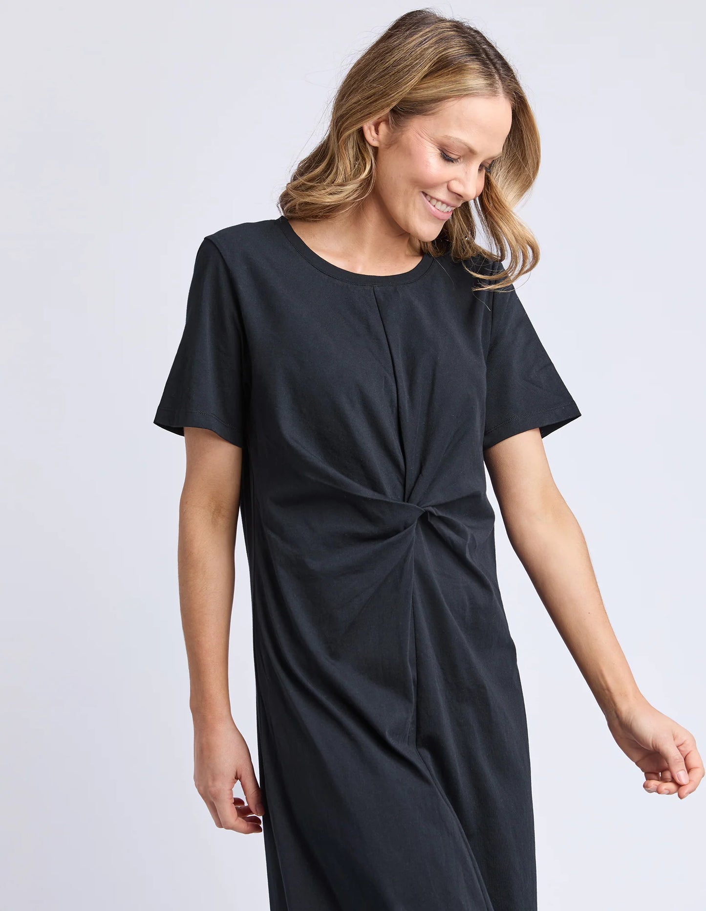 Elm Twister Dress - Black