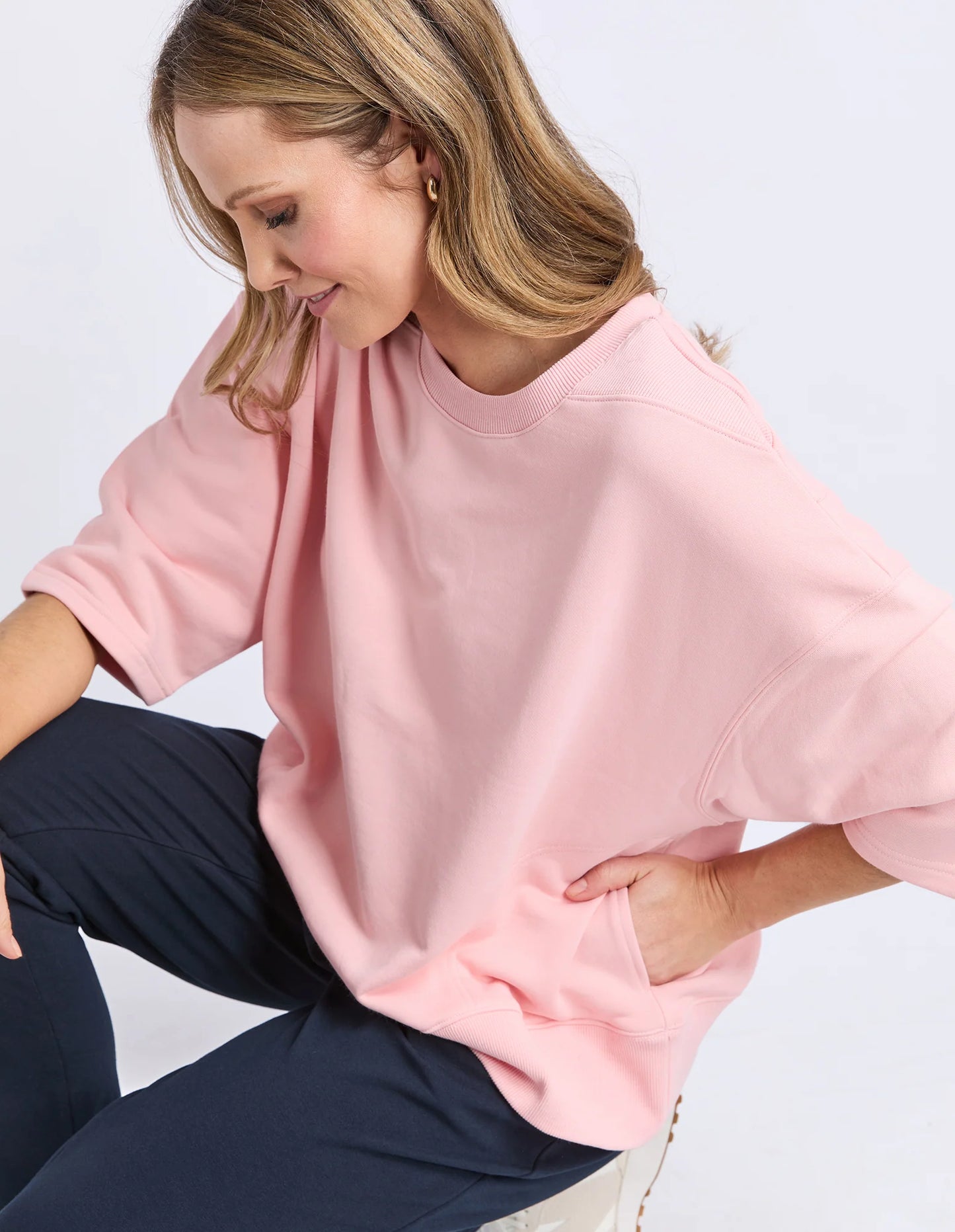 Elm Ines Sweat - Rose
