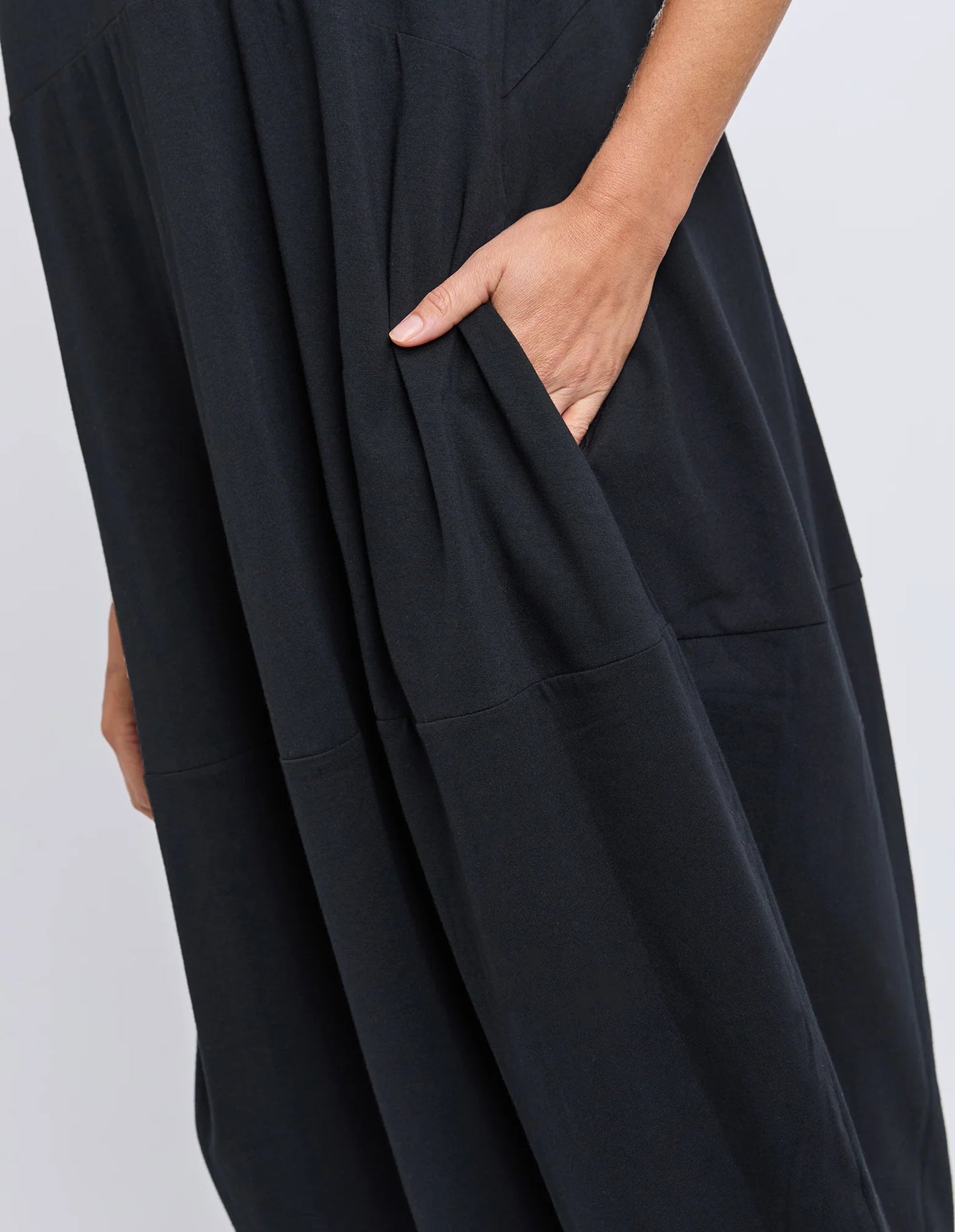 Elm Diana Dress 3/4 Sleeve - Black