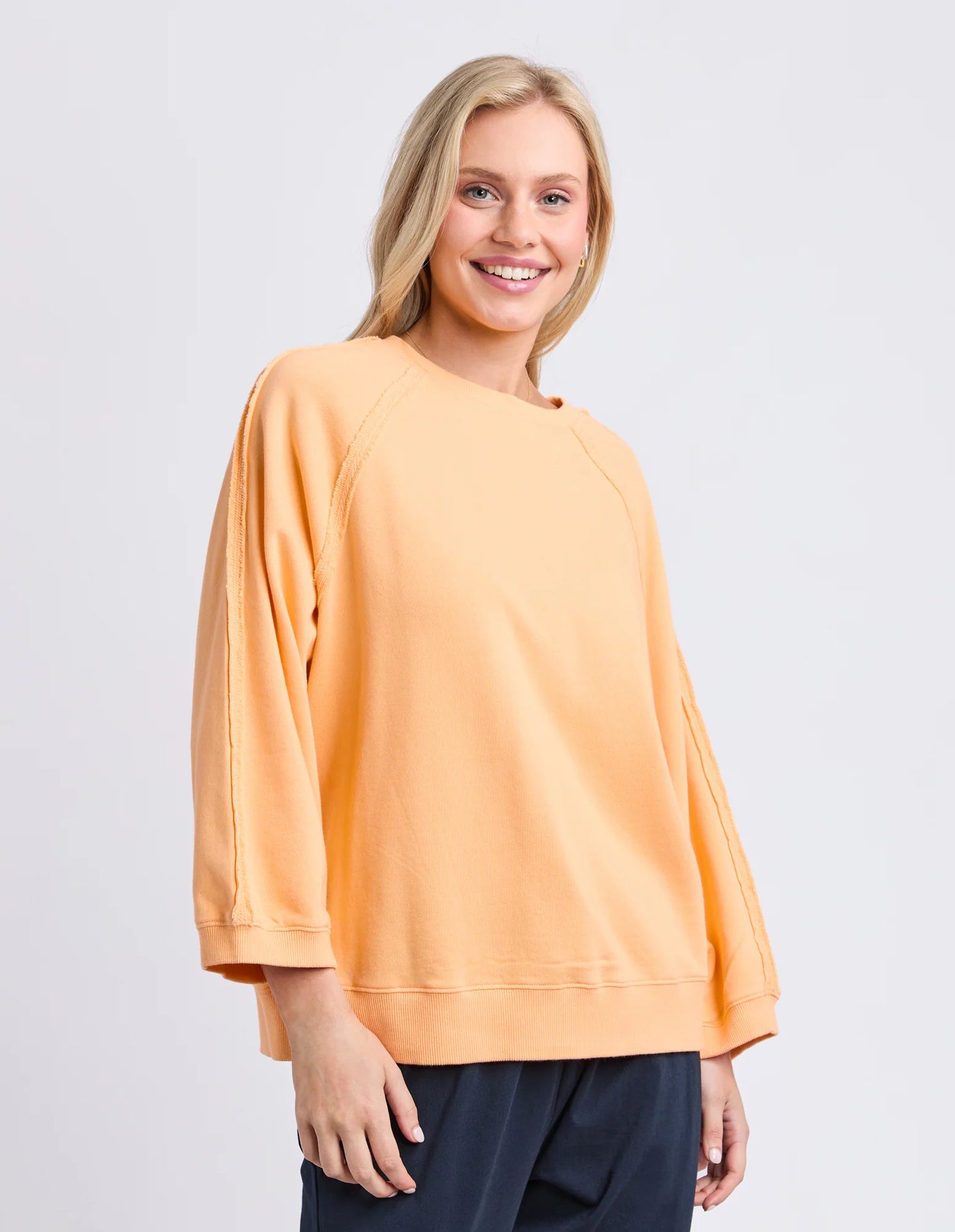 Elm Nessa Sweat - Peach