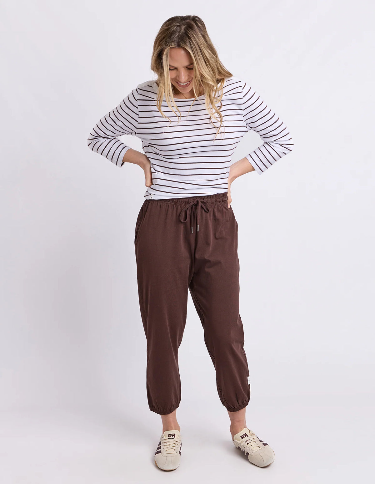 Elm Ellie Lounge Pant - Coffee
