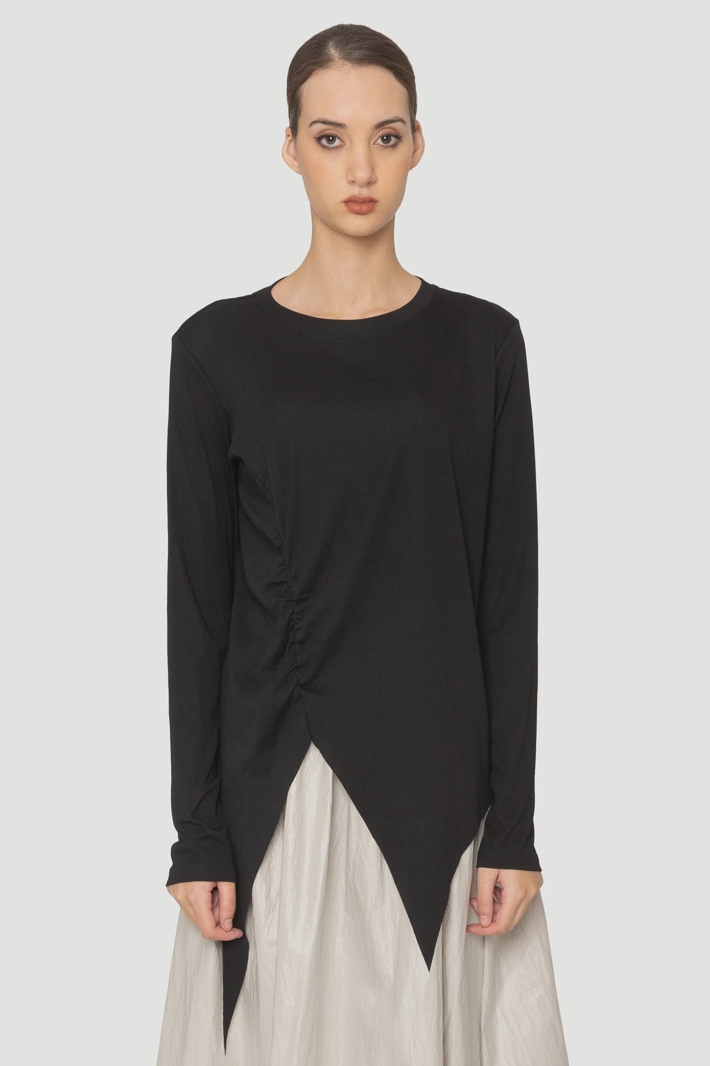 Bone & Arrow Oren Top - Black