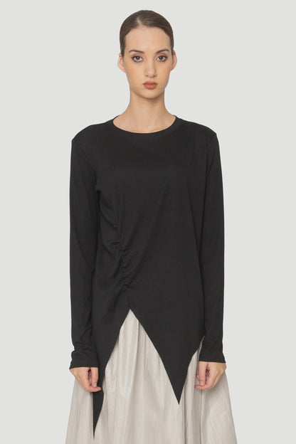 Bone & Arrow Oren Top - Black