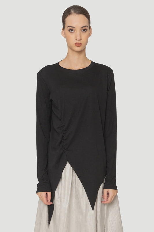 Bone & Arrow Oren Top - Black