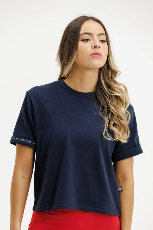 Rose Road Orion Tee - Navy