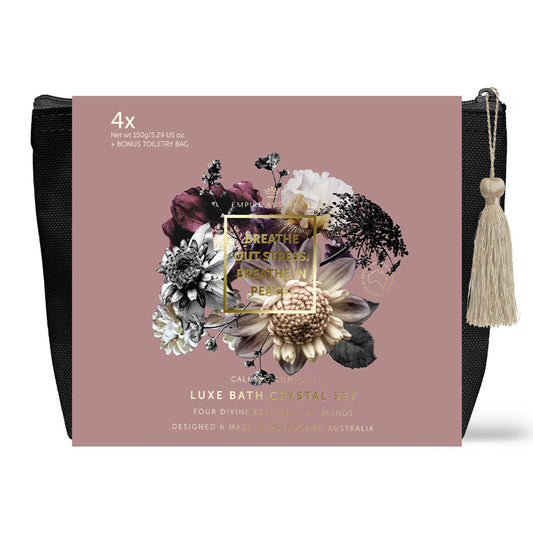 Empire Australia Breathe Out Stress Breath in Peace Mini Salt Sets