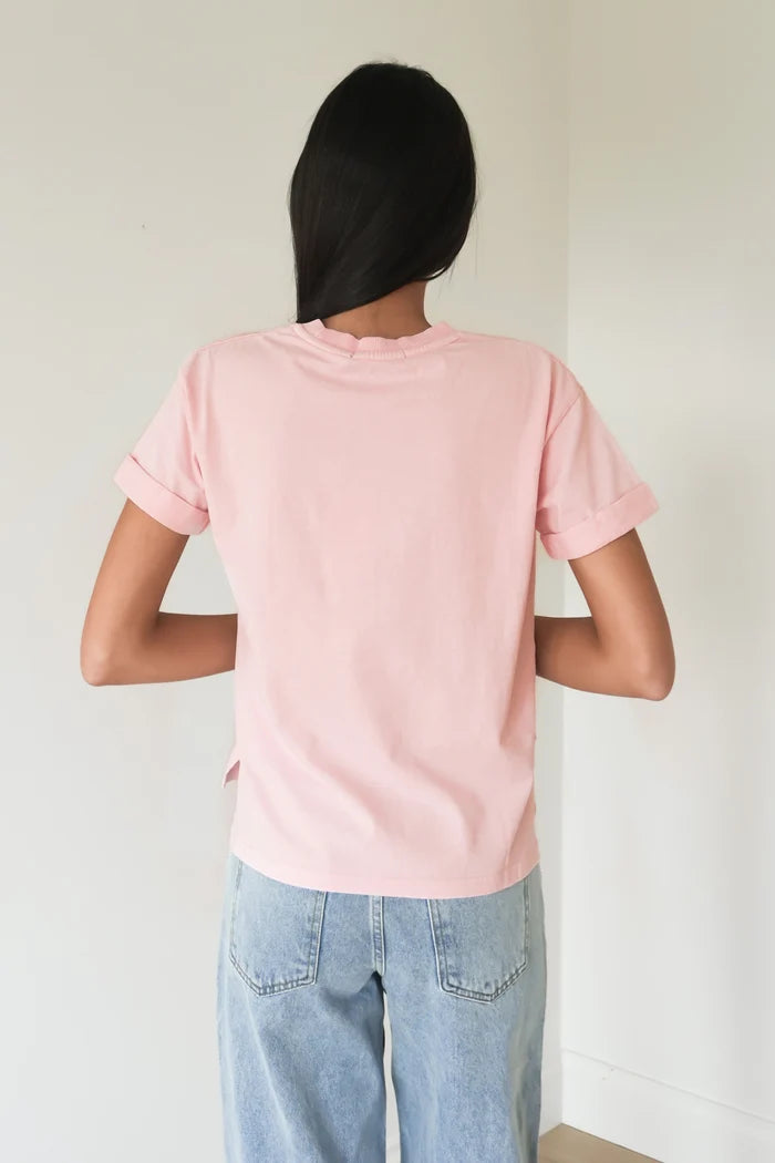 All About Eve AAE Washed Tee - Cherry Blossom