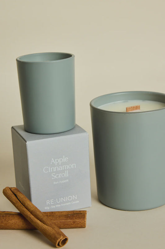 Re:Union Candle - Apple Cinnamon Scroll 60g