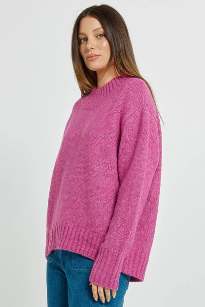 Betty Basics Lola Jumper - Mulberry